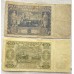 POLAND 1936 - 1948 . TWENTY 20 - FIFTY 50 ZLOTYCH BANKNOTES